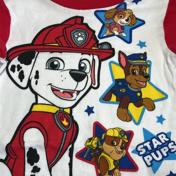 5T Paw Patrol long sleeve t-shirt/pajama top - Picture 2 of 3